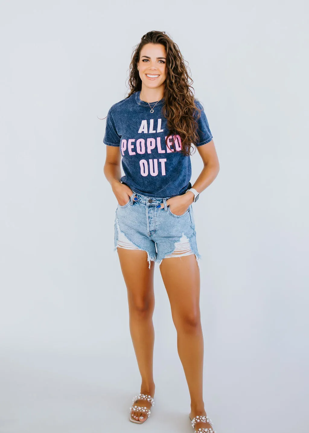 All Peopled Out Graphic Tee