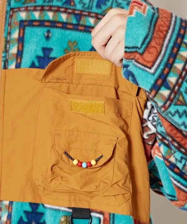 AMINA x GRN Kilim Hoodie Jacket