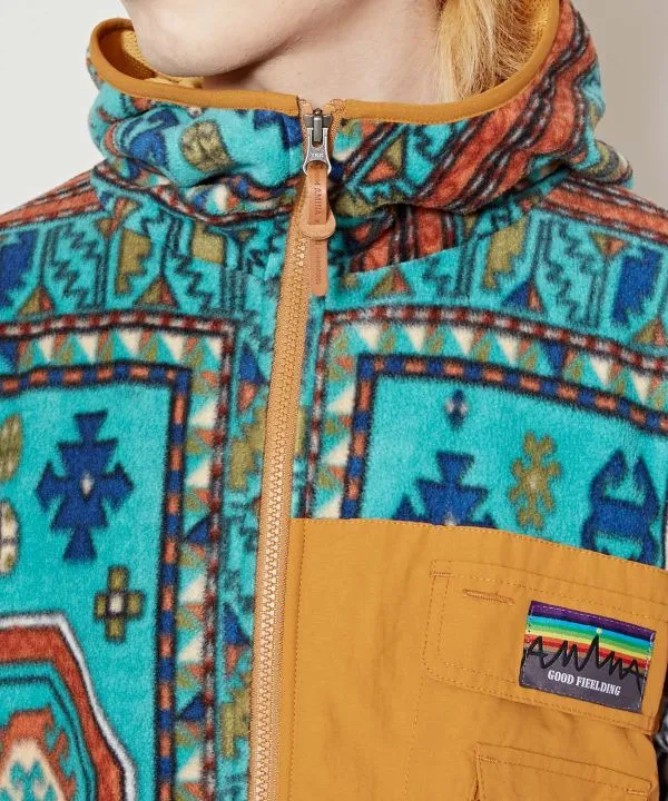 AMINA x GRN Kilim Hoodie Jacket