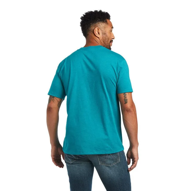 Ariat Men's Turquoise Gradient T-Shirt