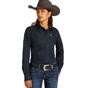 Ariat Women's Kirby Salute/silver Lurex Stretch Shirt