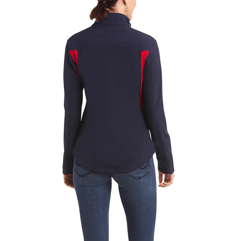 Ariat Women's New Team Navy Softshell Jacket