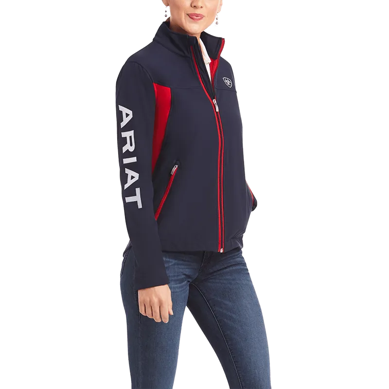 Ariat Women's New Team Navy Softshell Jacket