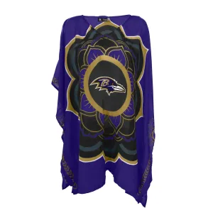 Baltimore Ravens Caftan Flower