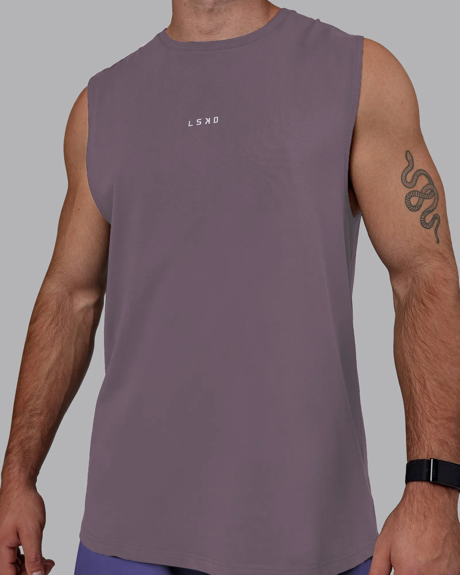 Base FLXCotton Tank - Purple Sage