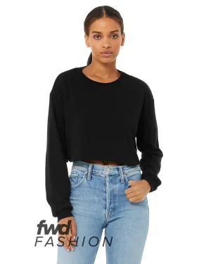 Bella   Canvas FWD Fashion Ladies' Cropped Long-Sleeve T-Shirt