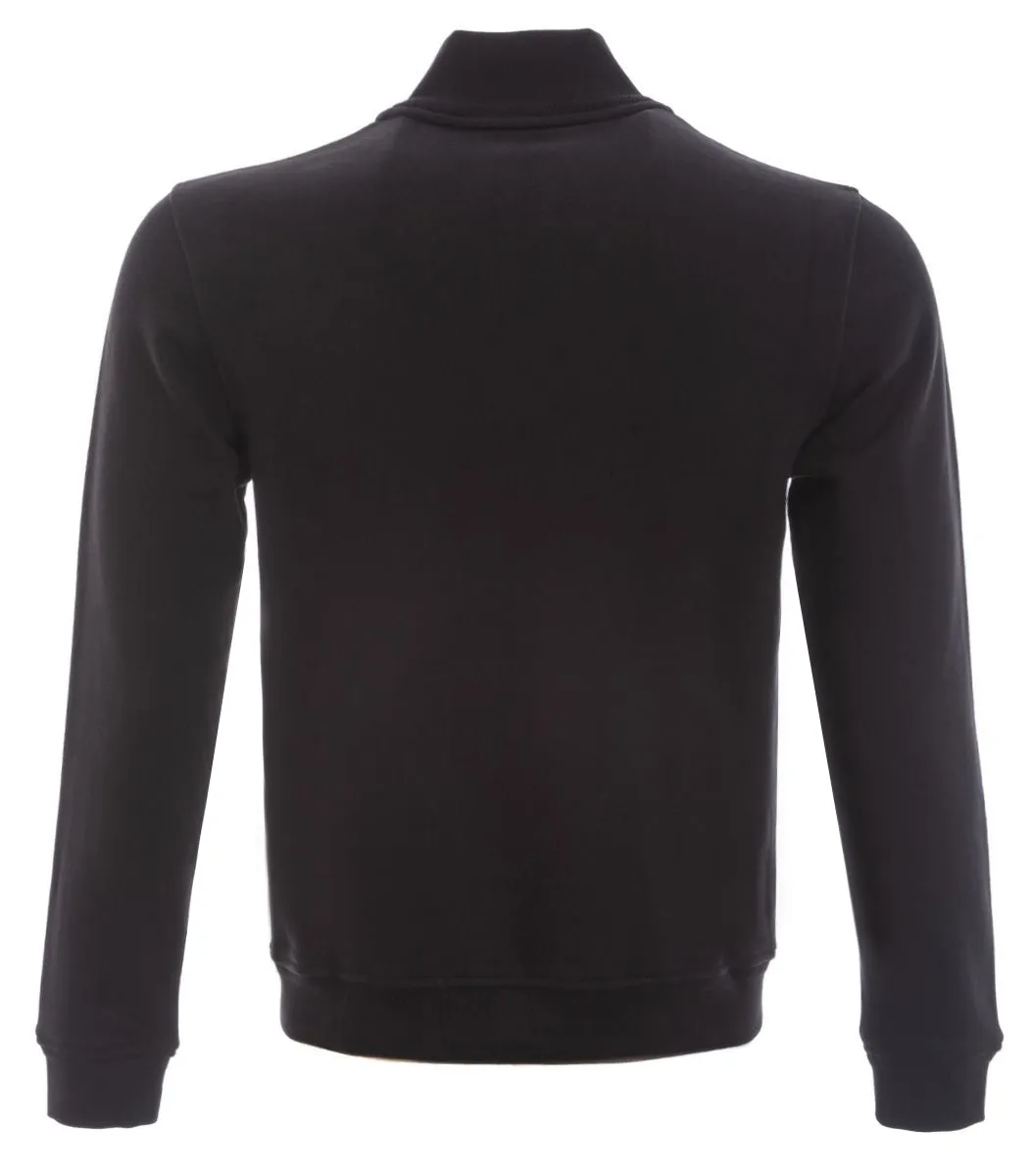 Belstaff Zip Through Sweatshirt in Black