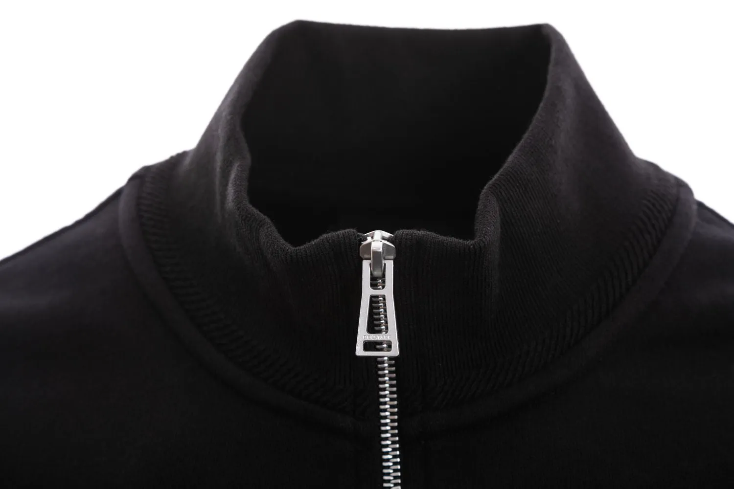 Belstaff Zip Through Sweatshirt in Black