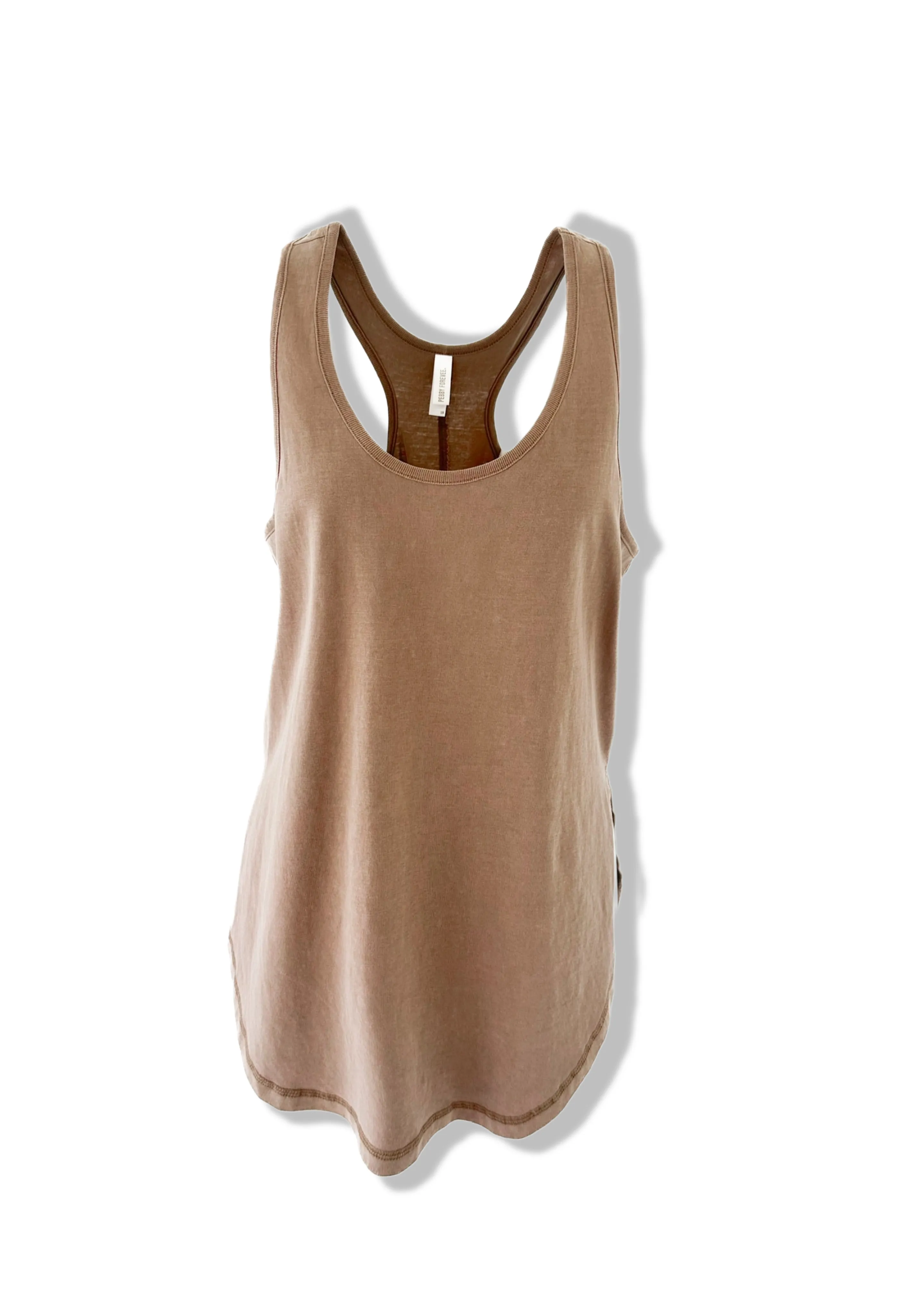 BOYFRIEND SIDE SLIT TANK