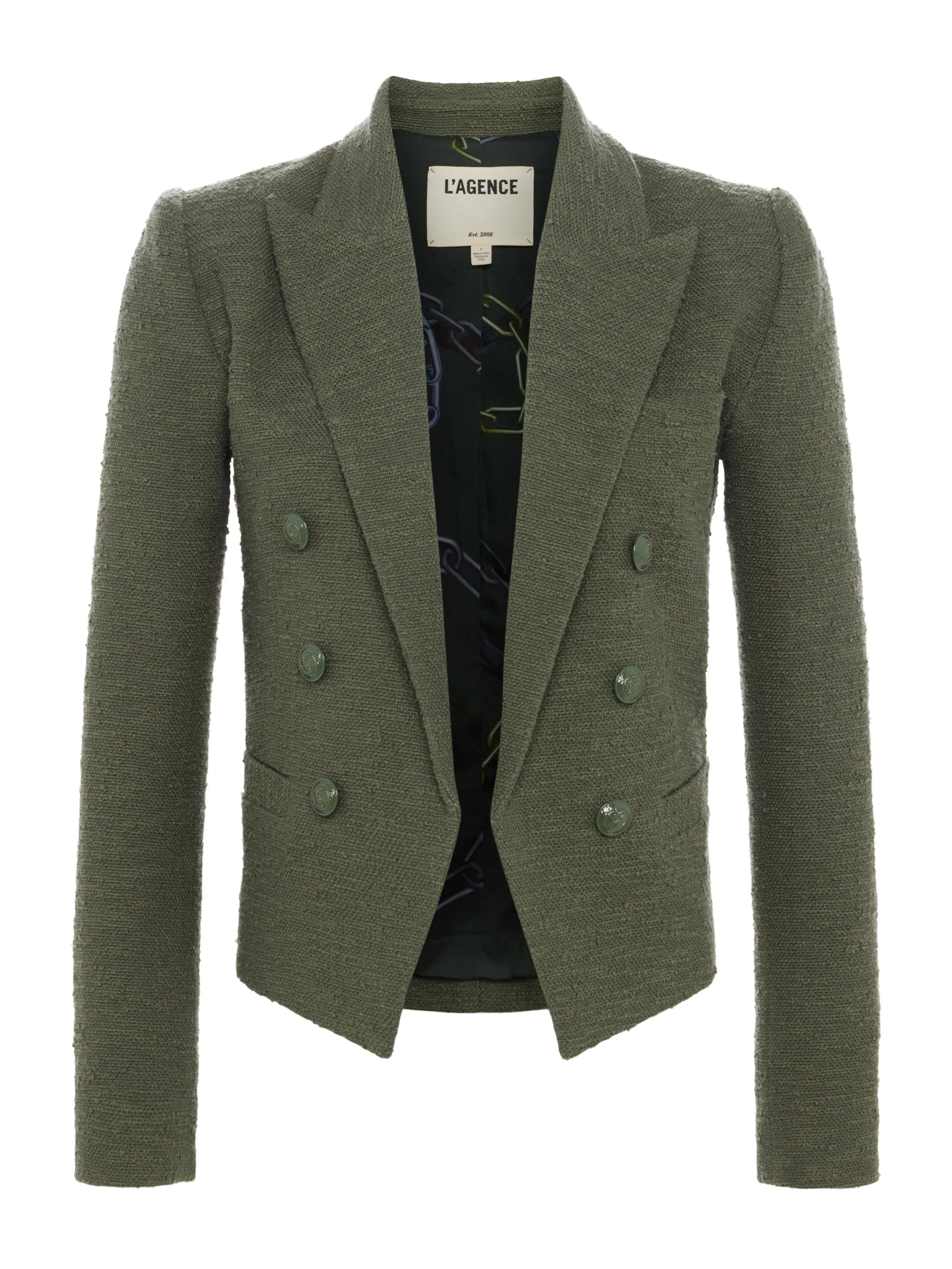 Brooke Open-Front Blazer