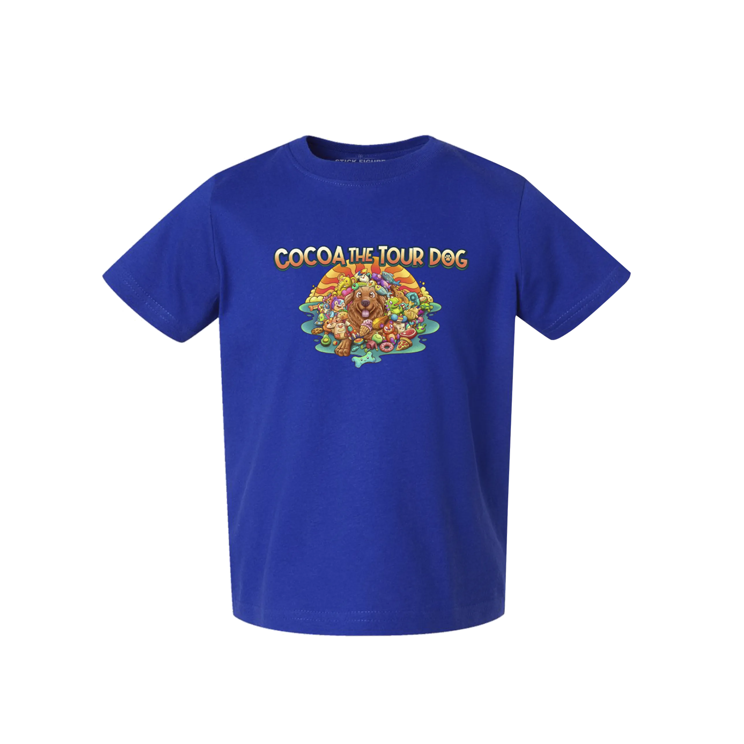 Cocoa Toddler Tee (Blue)