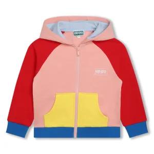 Colourblock Zip-Up Hoodie