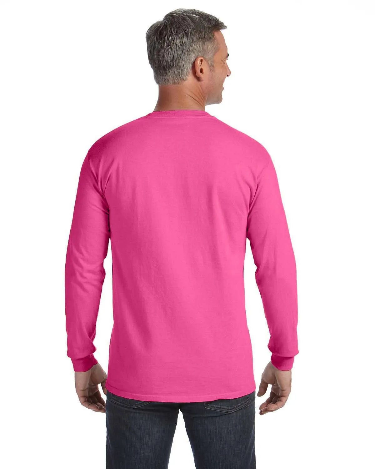 Comfort Colors Garment-Dyed Heavyweight Long Sleeve Pocket T-Shirt