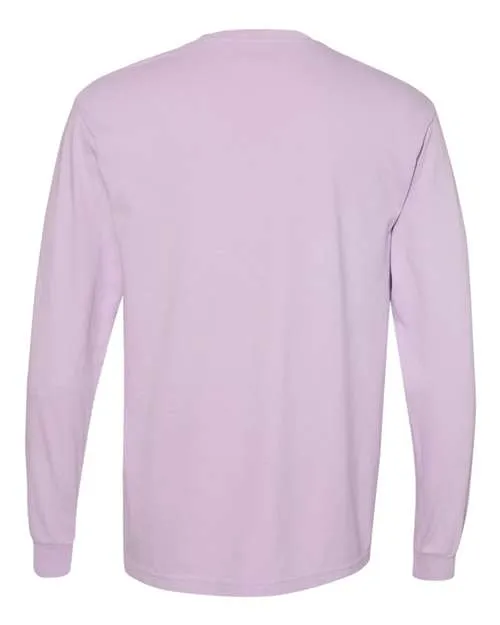 Comfort Colors Garment-Dyed Heavyweight Long Sleeve Pocket T-Shirt