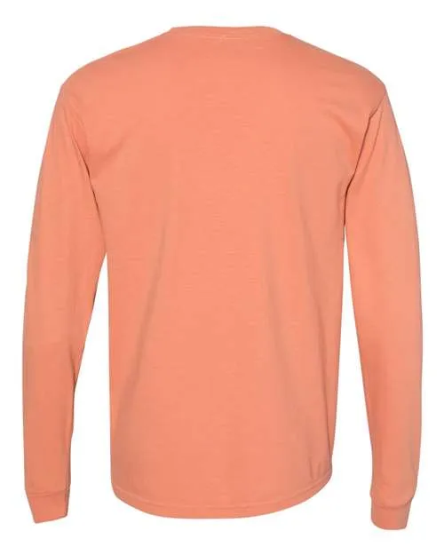 Comfort Colors Garment-Dyed Heavyweight Long Sleeve Pocket T-Shirt