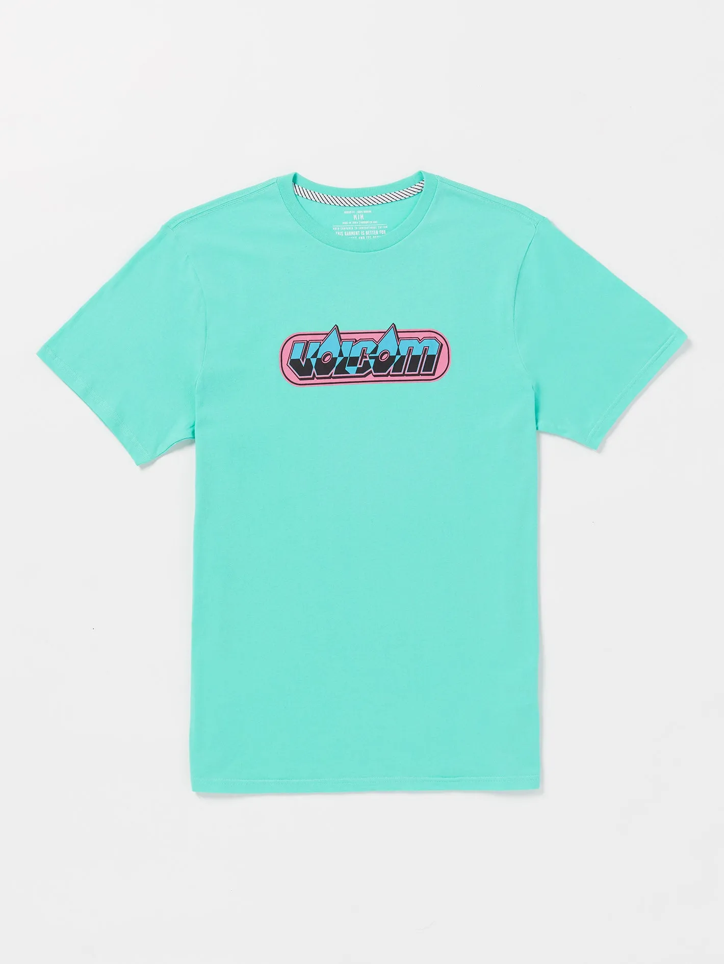 Crash Test T-Shirt - Dusty Aqua