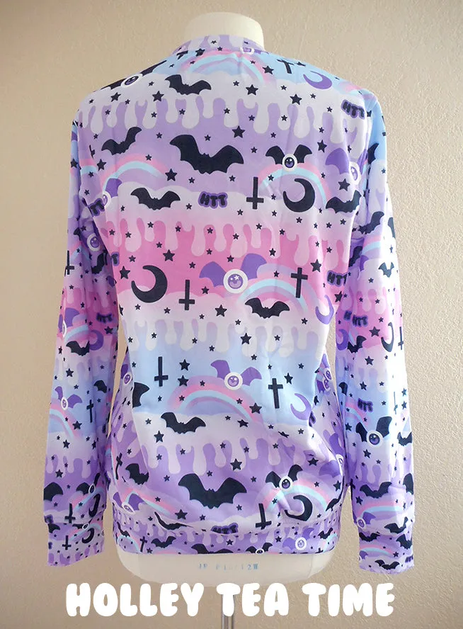 Dripping Sky Women's Sweatshirt [made to order]