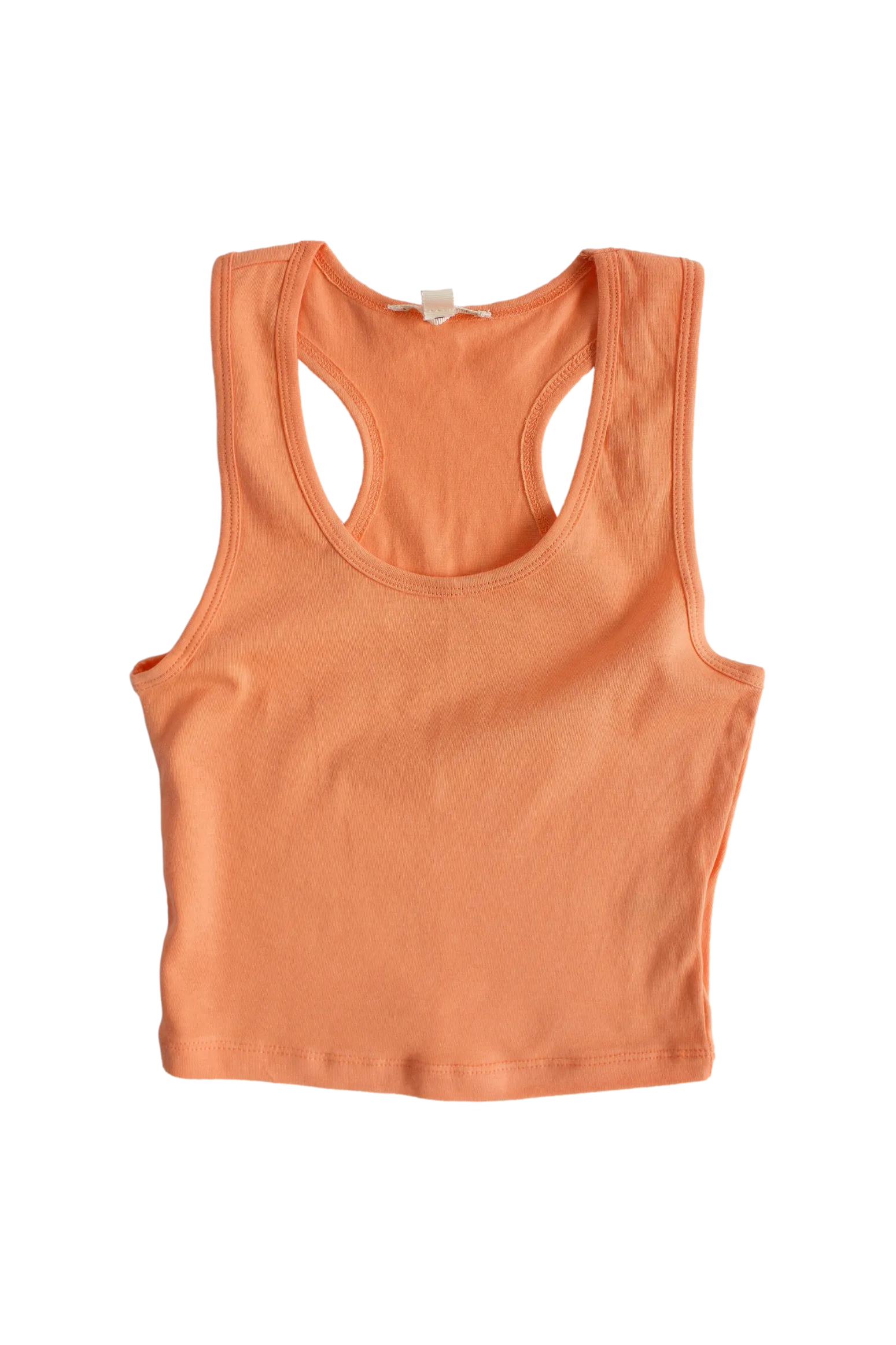 Essential Racerback Crop Tank