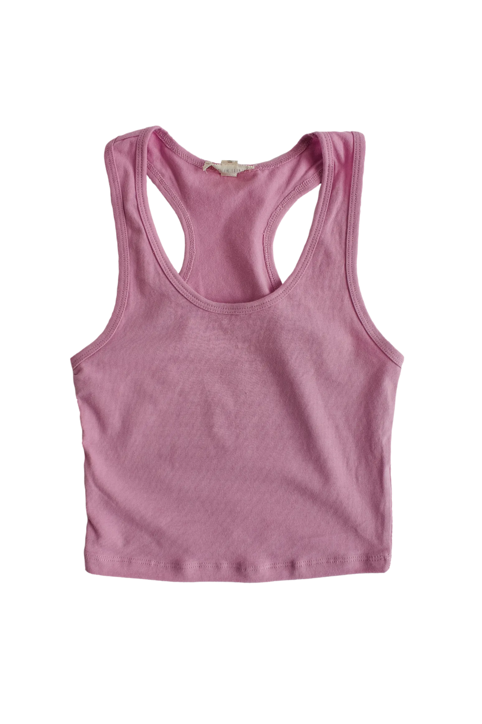 Essential Racerback Crop Tank