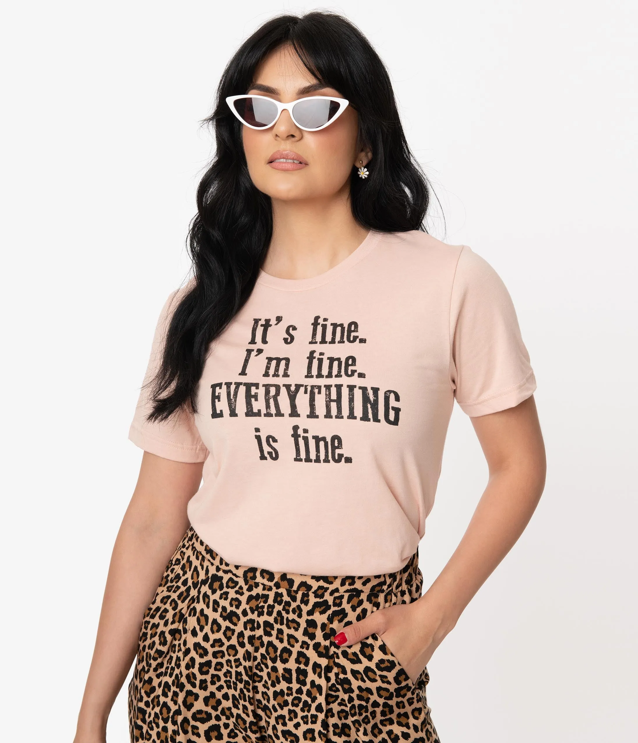 Everything Is Fine Unisex Tee