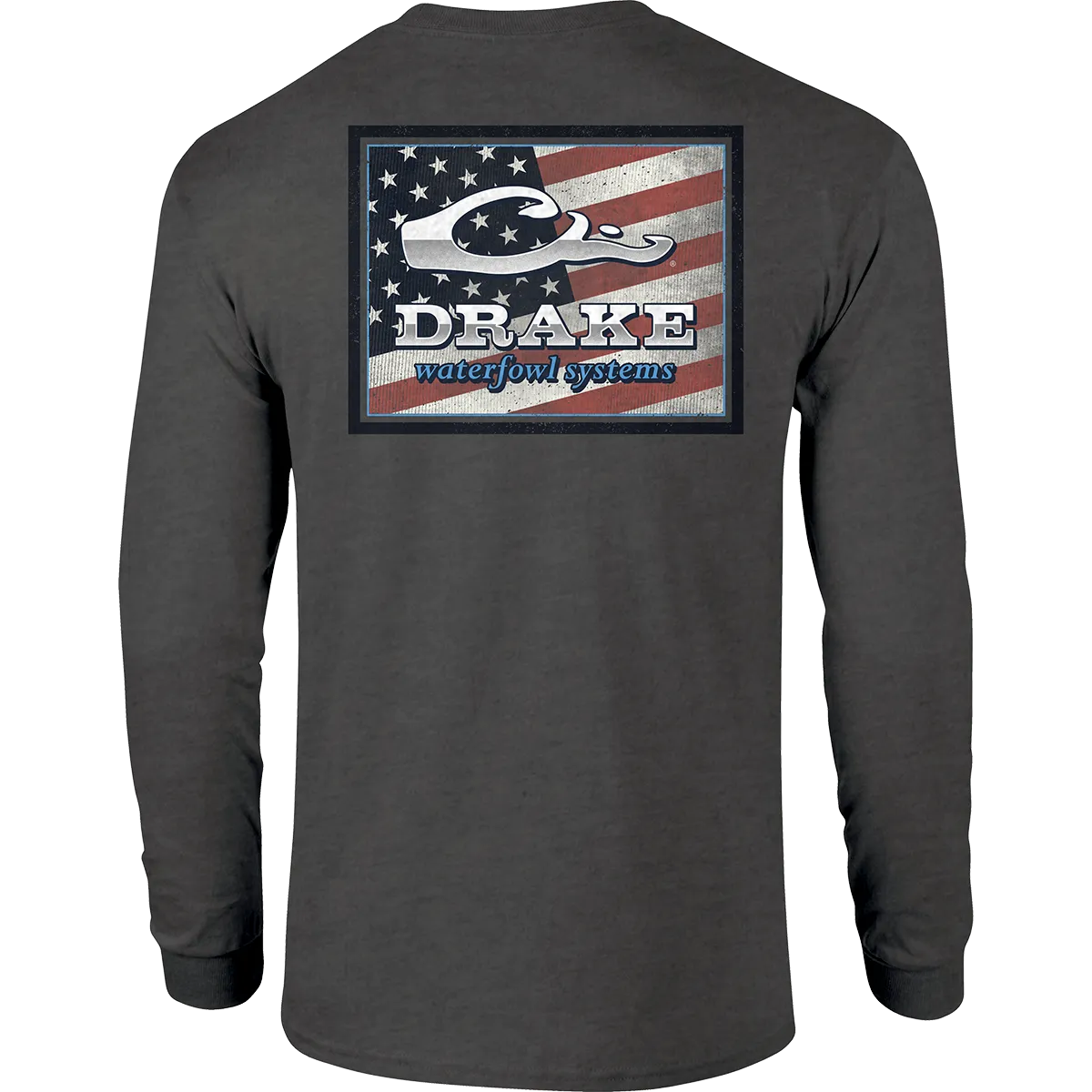 Flag Square Long Sleeve T-Shirt