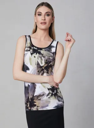 FLORAL SLEEVLESS TOP