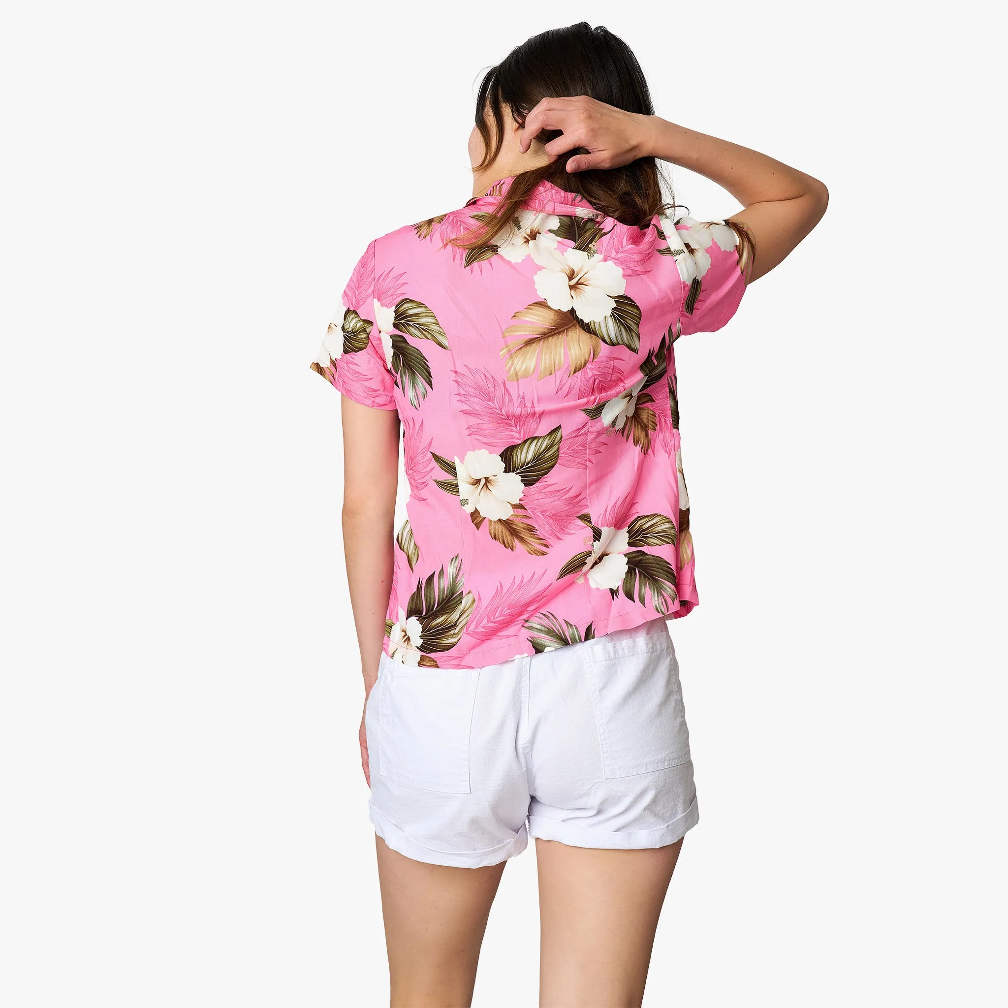 Hibiscus Floral Blouse