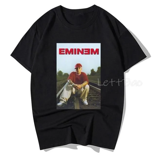 Hip Hop Eminem O-Neck T Shirt