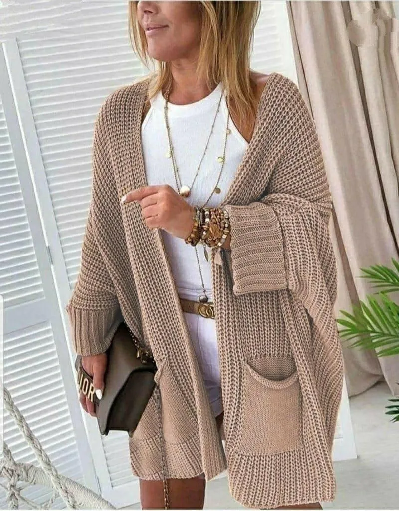 Lily Oversized Loose Knitwear Cardigan