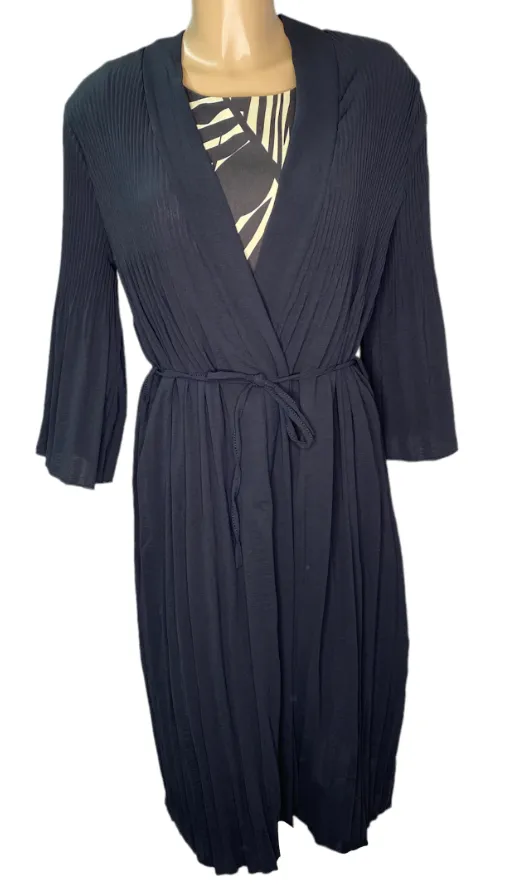 Longline Pleated Cardigan (3 Colours)