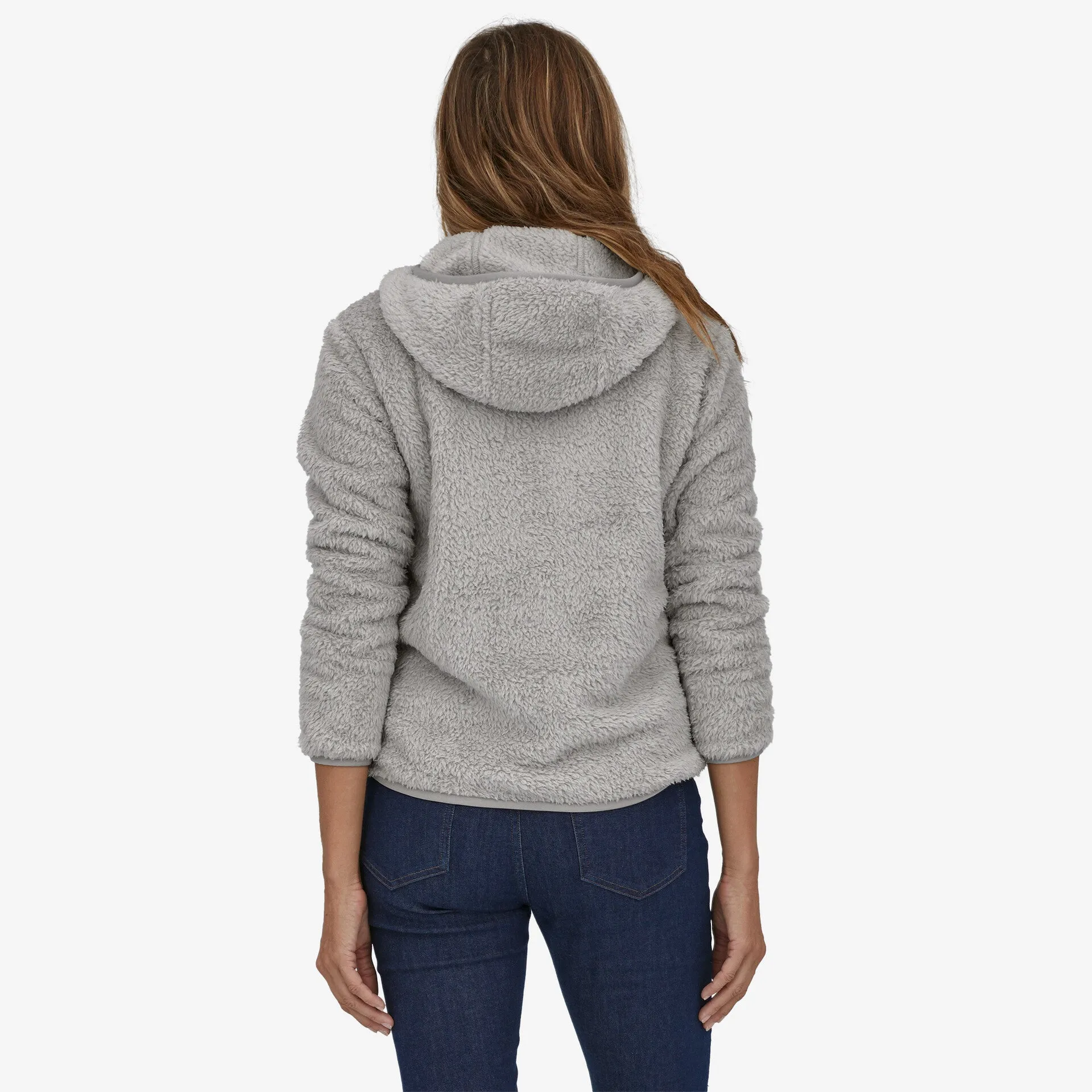 Los Gatos Patagonia Women's Fleece Pullover Hoodie, Gray