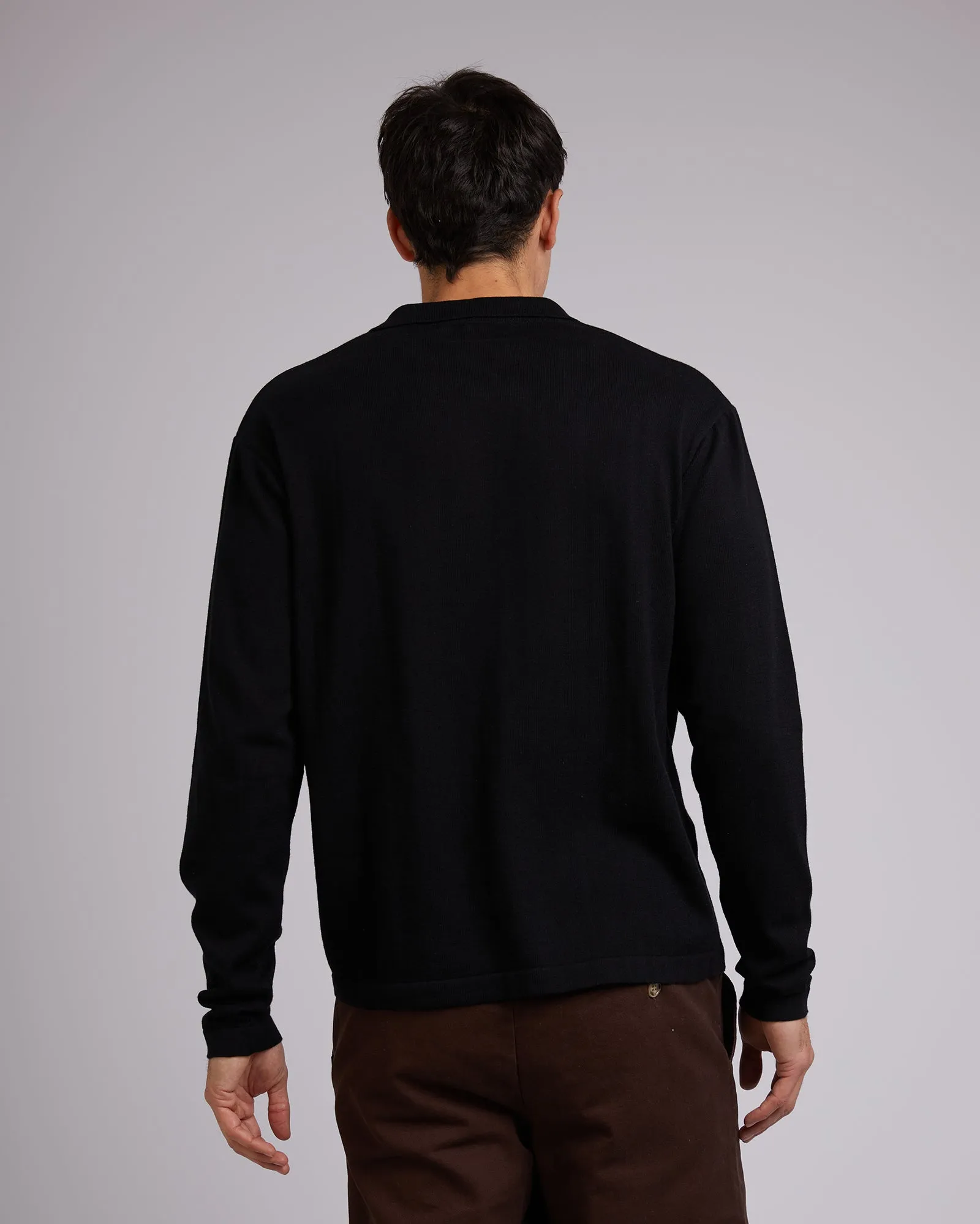 Marlo Long Sleeve Knit Black