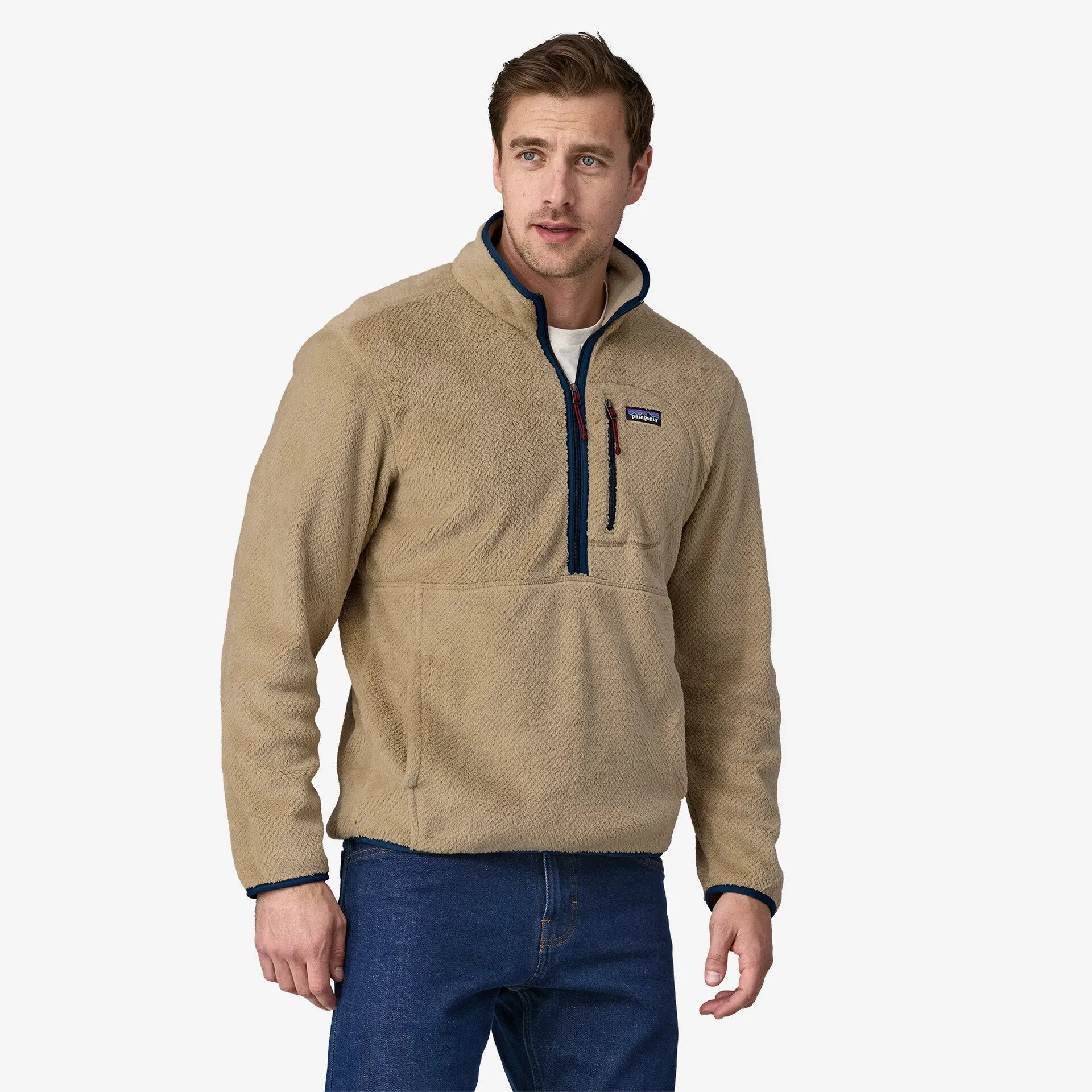 Men's Re-Tool Patagonia Fleece Pullover, Khaki