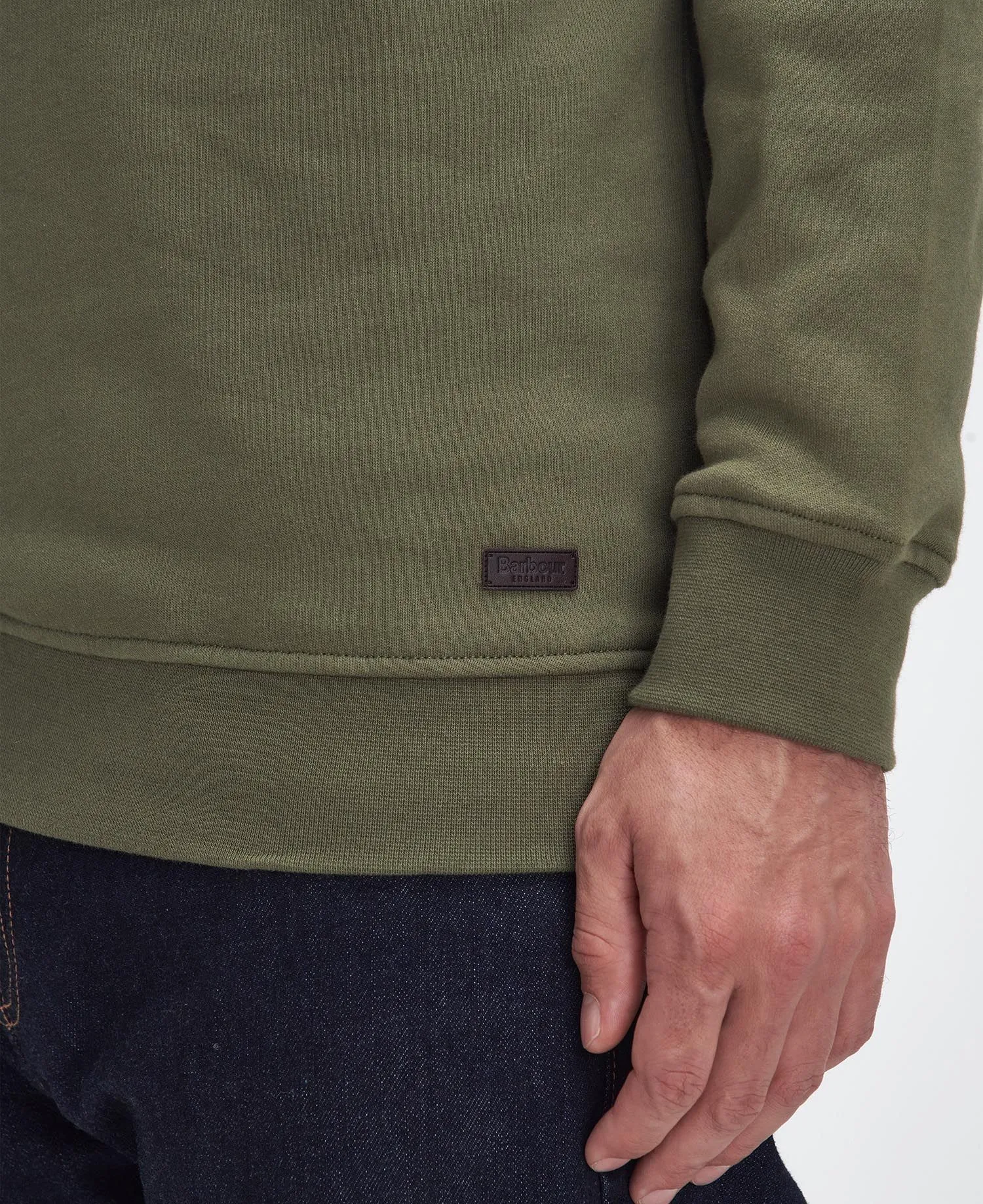 Nelson Half-Zip Sweatshirt - Ivy Green