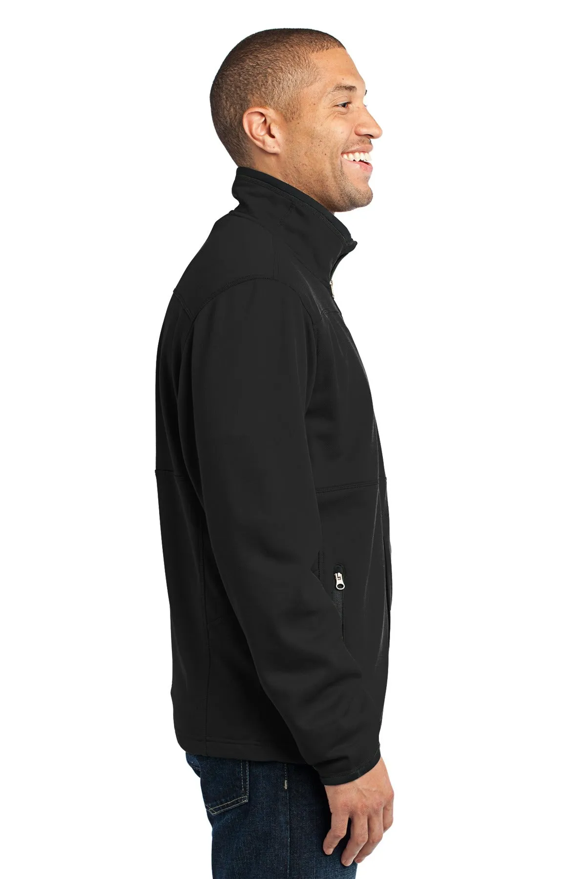 Port Authority® Pique Fleece Jacket. F222