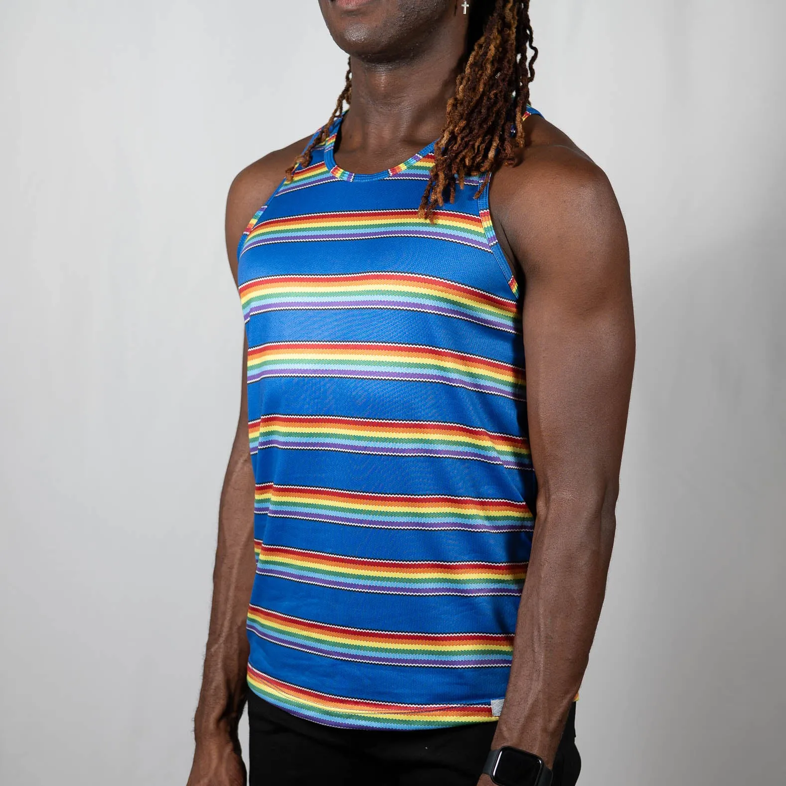 PRIDE Stripe Tank Top