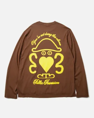 "Love" Longsleeve - Dachshund Brown