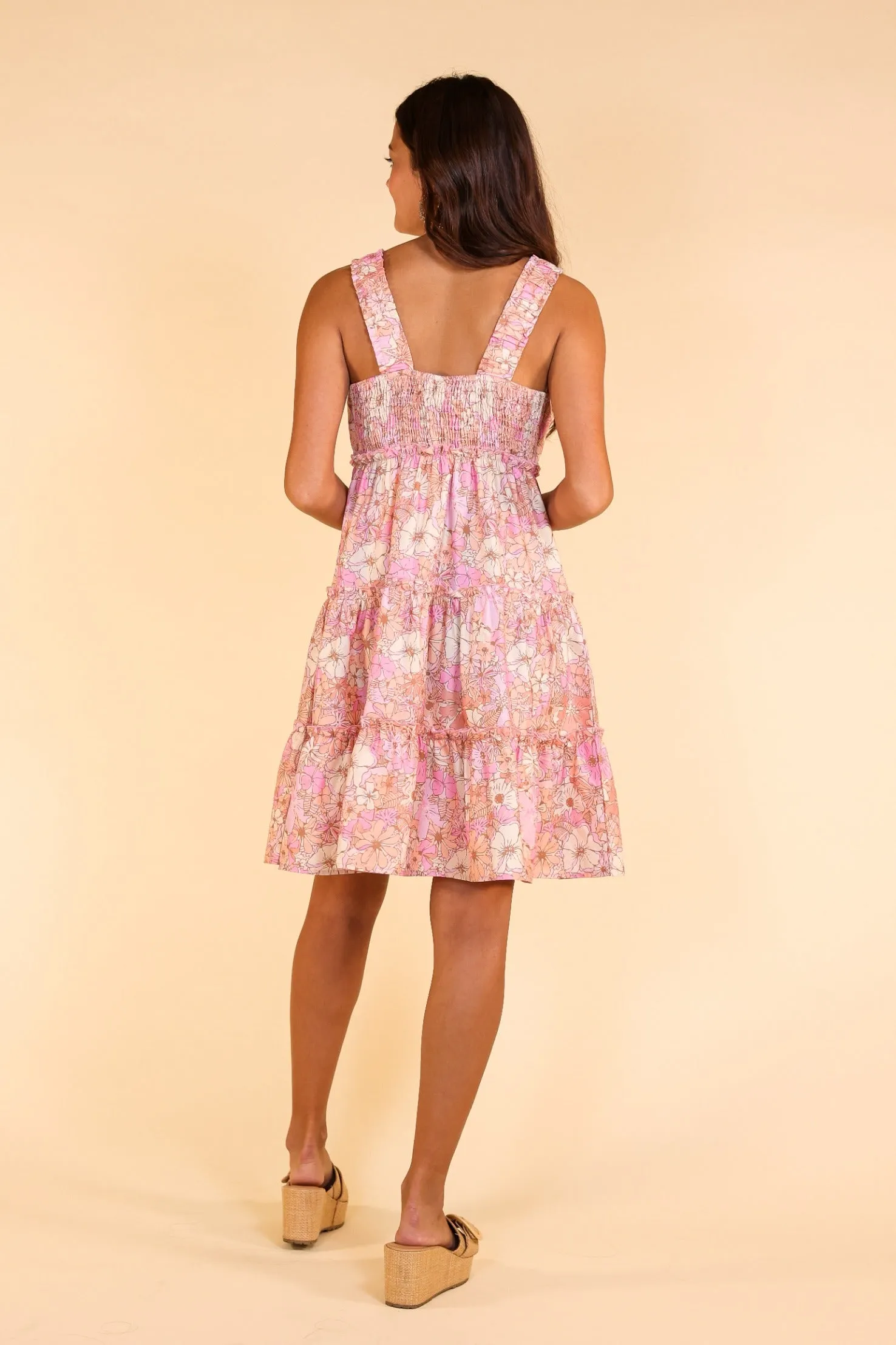 Retro Rewind Floral Dress