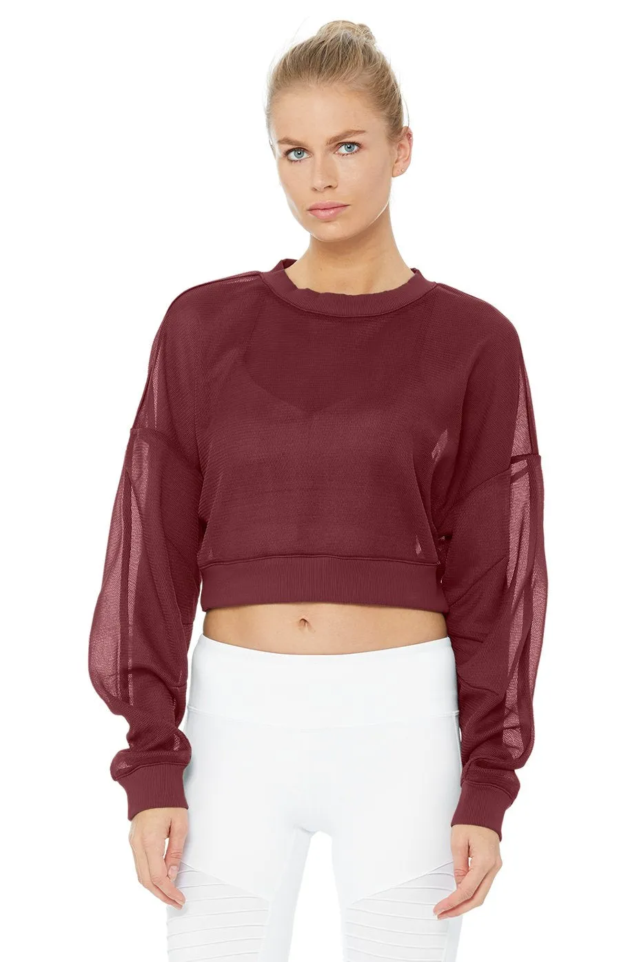 Row Long Sleeve - Black Cherry