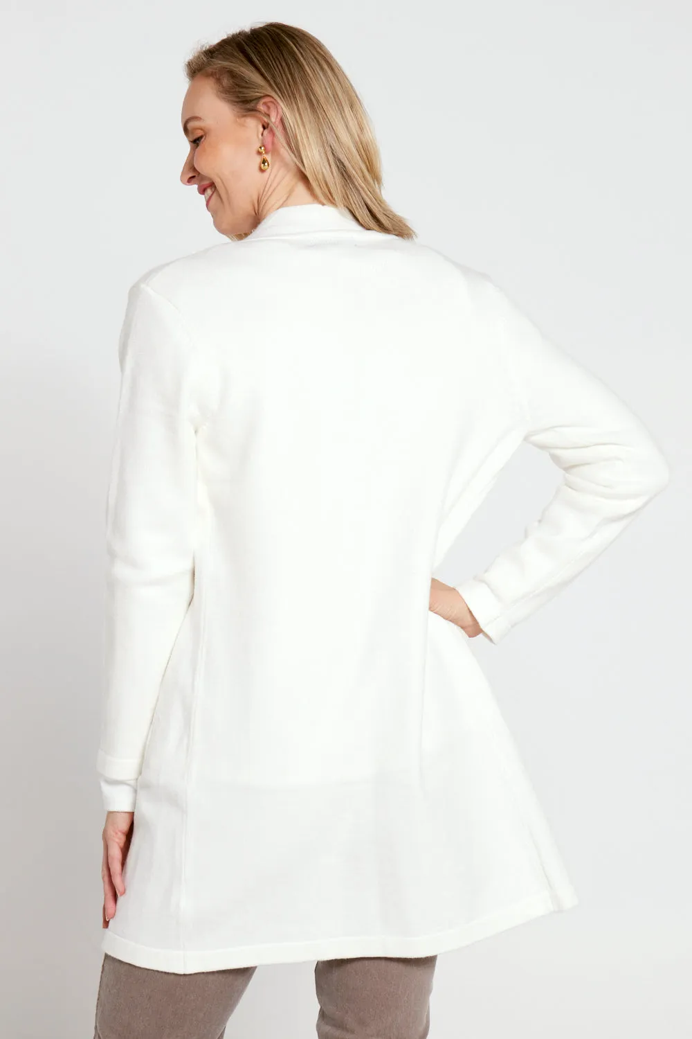 Salima Knit Cardigan - Ivory