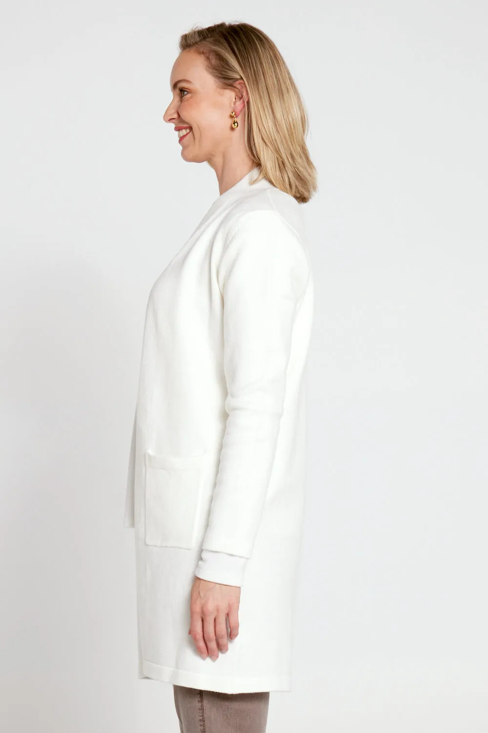 Salima Knit Cardigan - Ivory