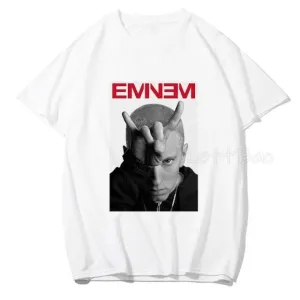 Short Sleeve Eminem Hip Hop T Shirt