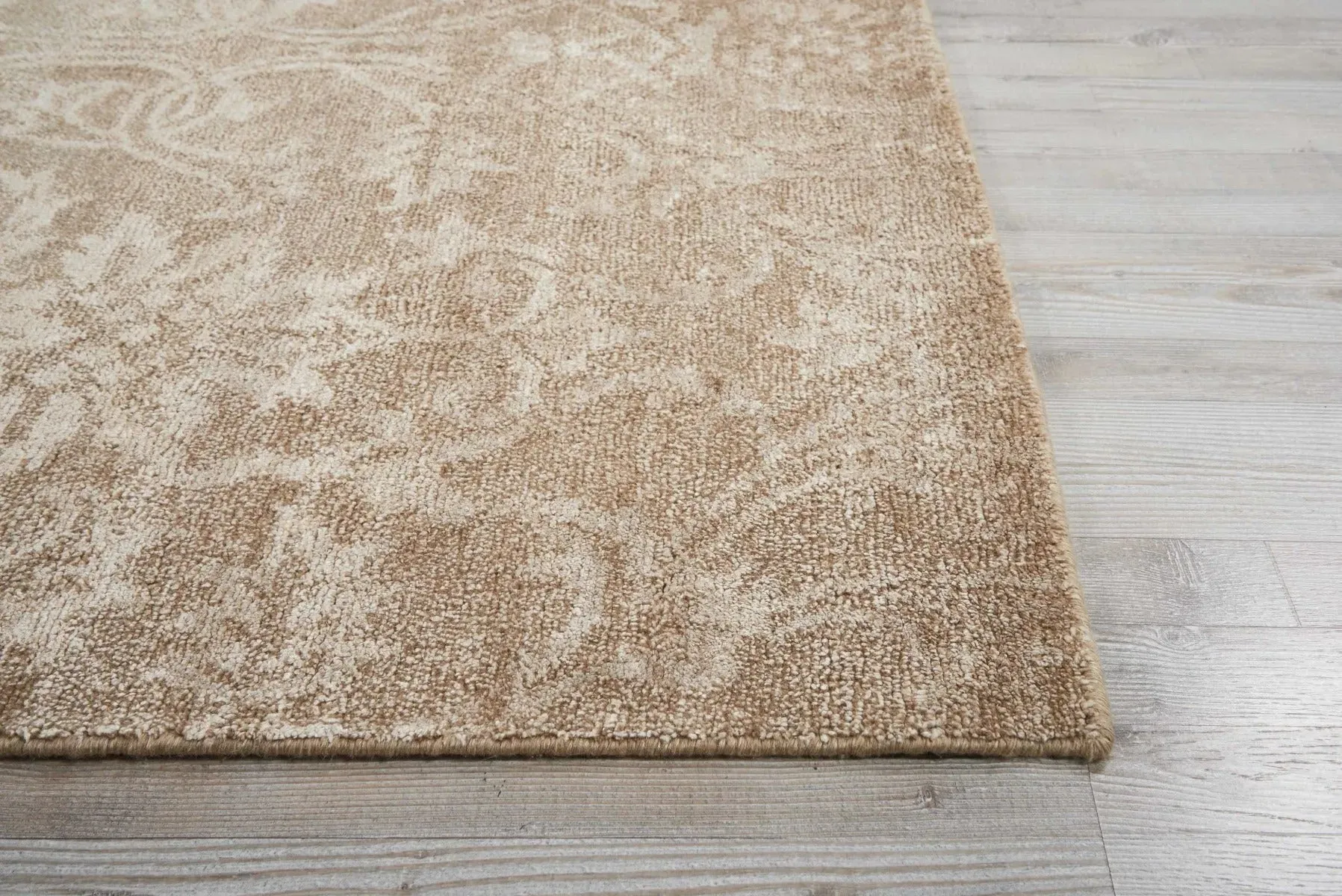 Silk Shadows SHA03 Light Gold Rug