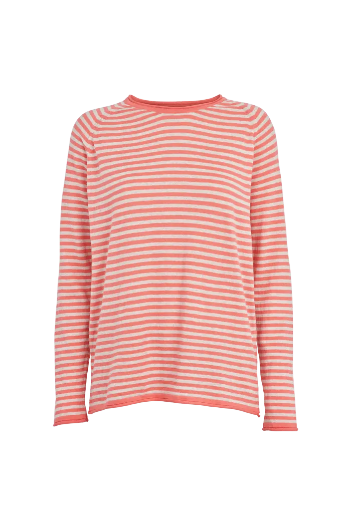 Soya Mini Stripe - Georgia Beach/Natural Melange