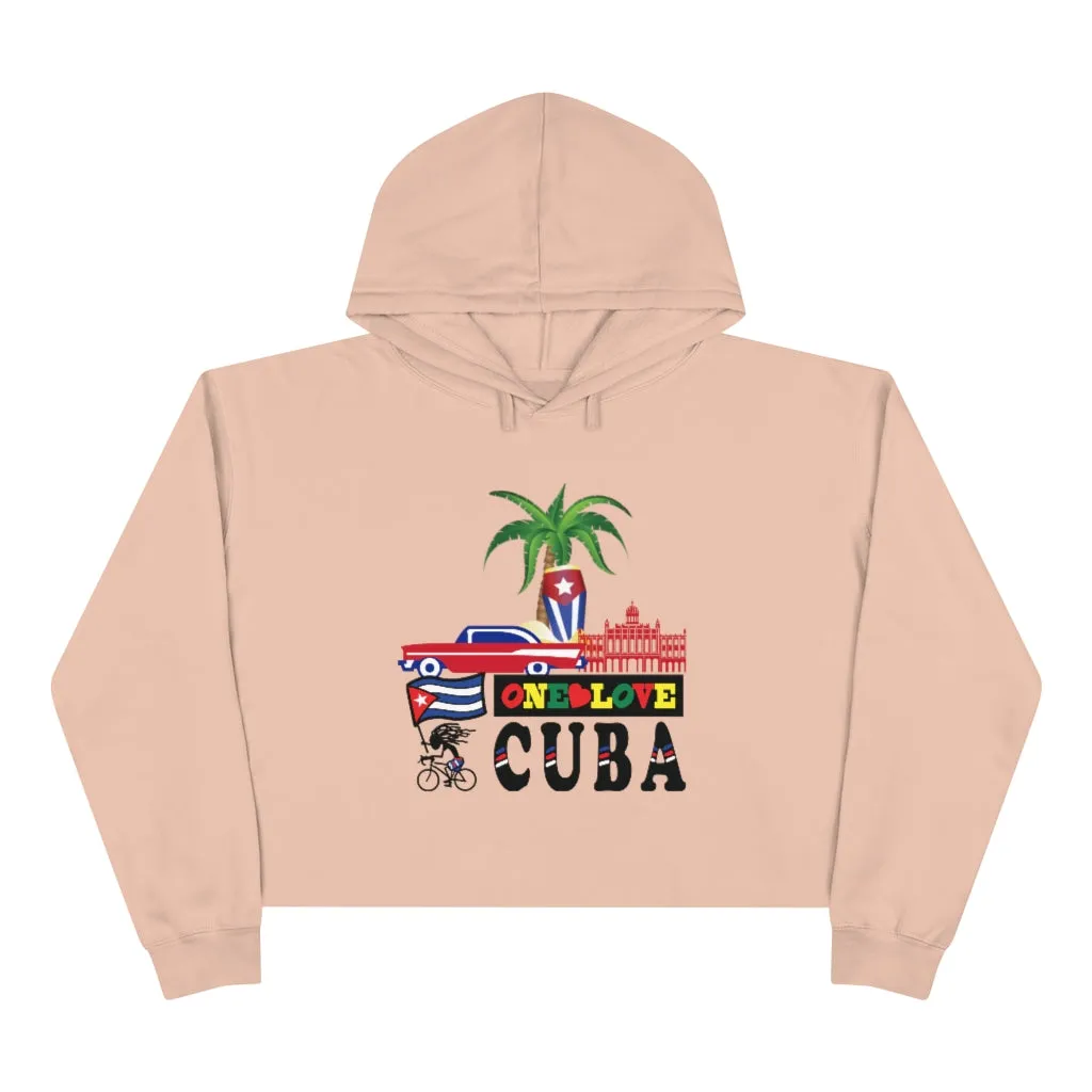 Supernova Cuba Crop Hoodie