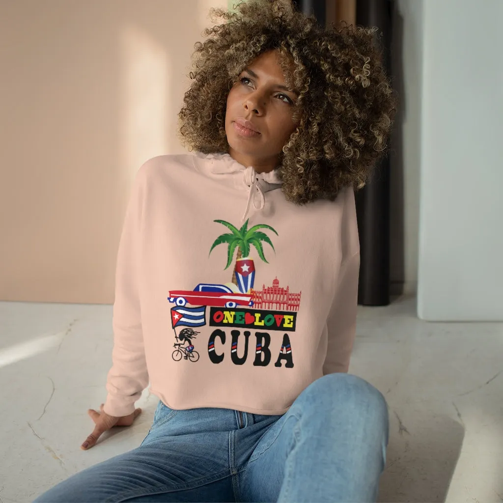 Supernova Cuba Crop Hoodie