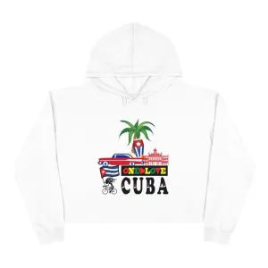 Supernova Cuba Crop Hoodie