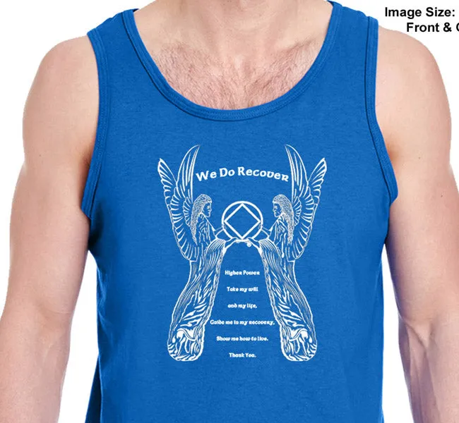 utt- 3rd Step Angel Unisex Tank Tops