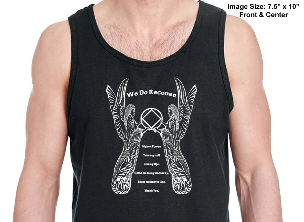 utt- 3rd Step Angel Unisex Tank Tops