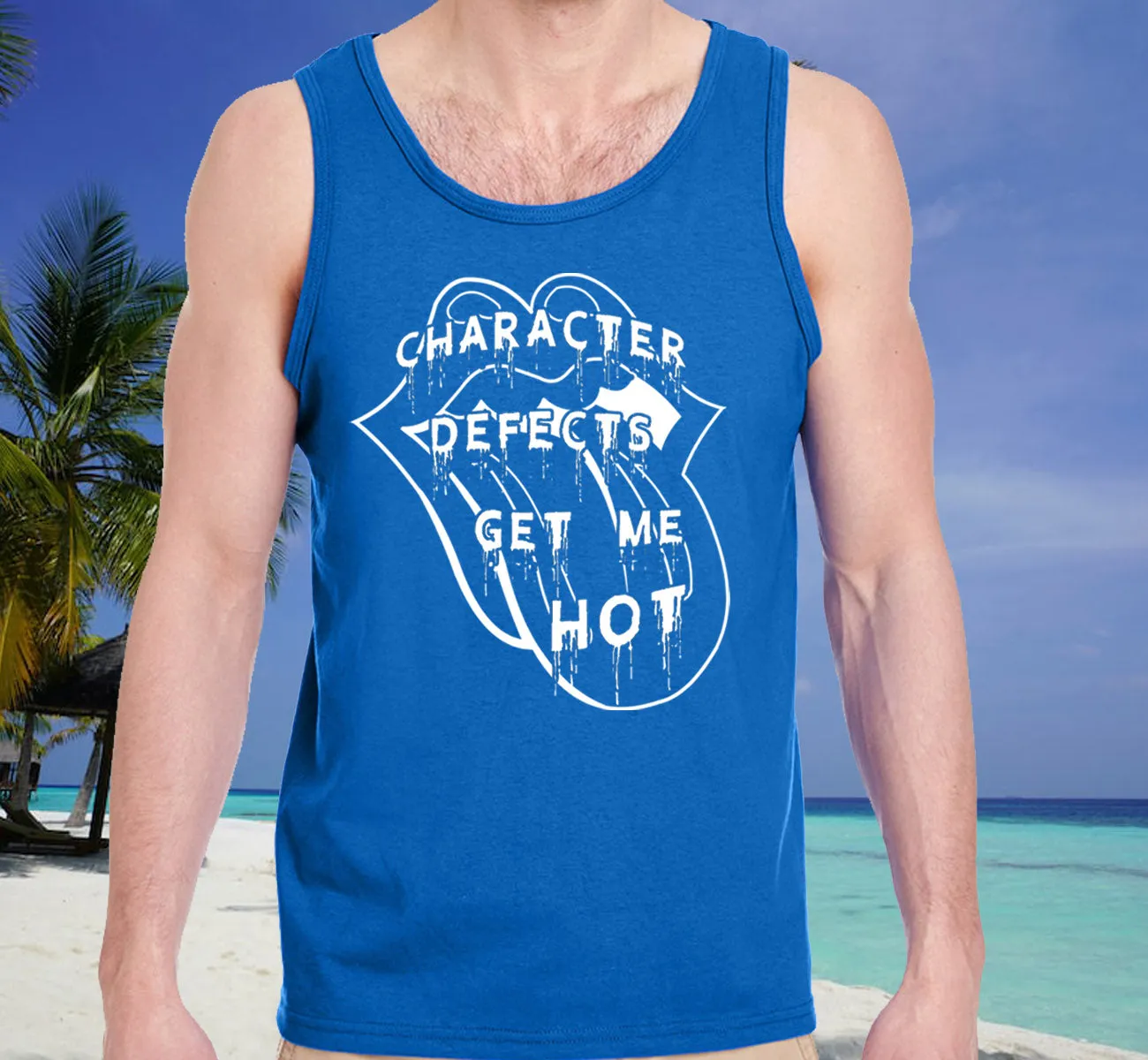 utt- Defects Get Me Hot Unisex Tank Tops